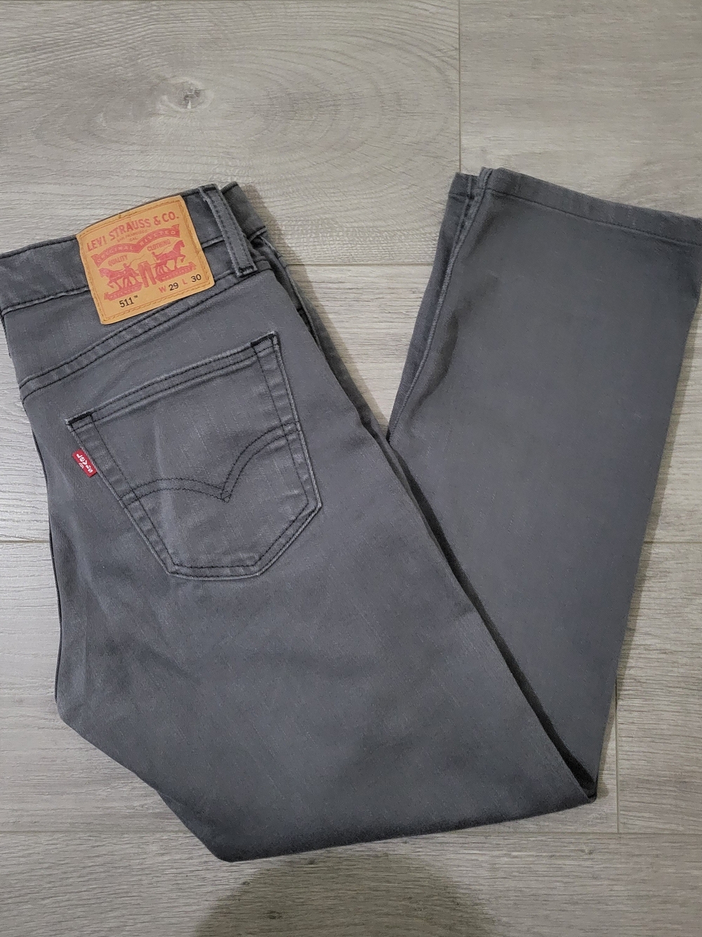Levi's Men's Slim Fit Jeans - Grey 29×30